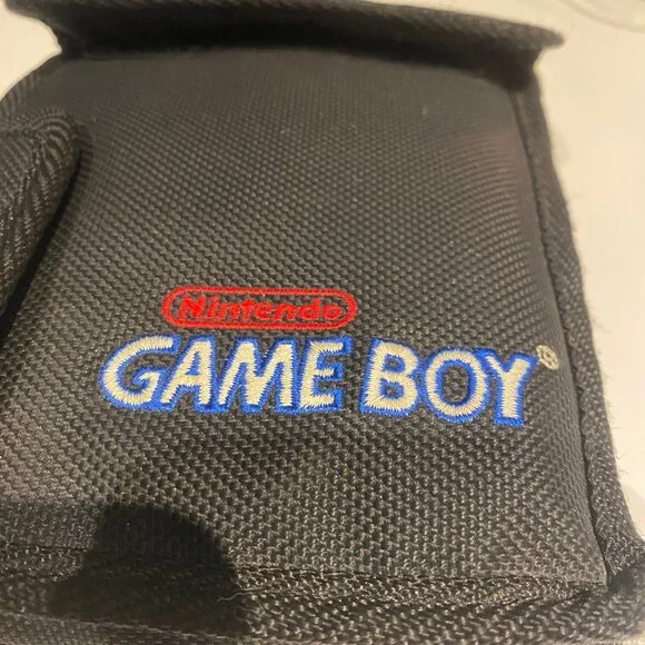 Official NINTENDO Game Boy Color/Pocket Carrying Travel Case Pouch Bag OEM Rare - Picture 2 of 16